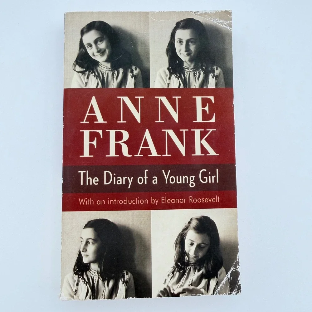 Anne Frank‎ The Diary of a Young Girl Paperback Eleanor Roosevelt Intro WWII